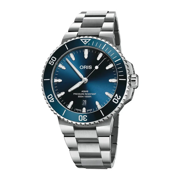 Orologio Oris Aquis Date Blu 01 733 7789 4135-07 8 23 04Peb