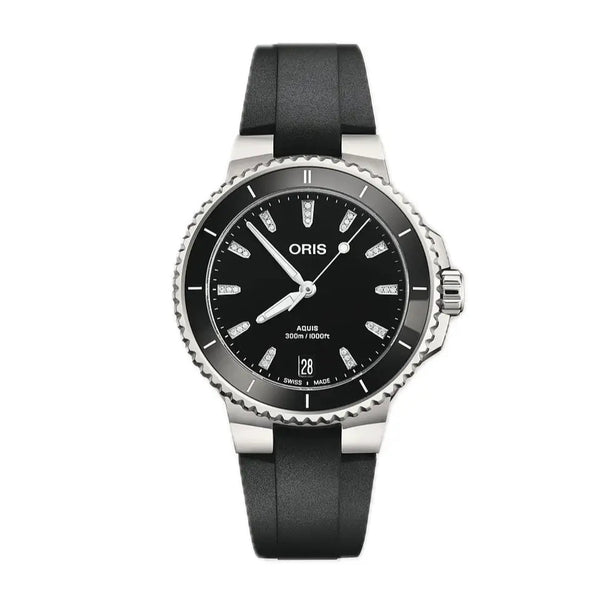 Orologio Oris Aquis Date Diamonds 01 733 7792 4194-07 4 19 64FC