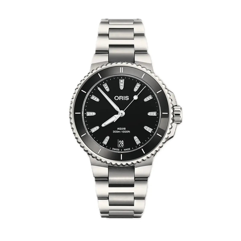 Orologio Oris Aquis Date Diamonds 01 733 7792 4194-07 8 19 05P