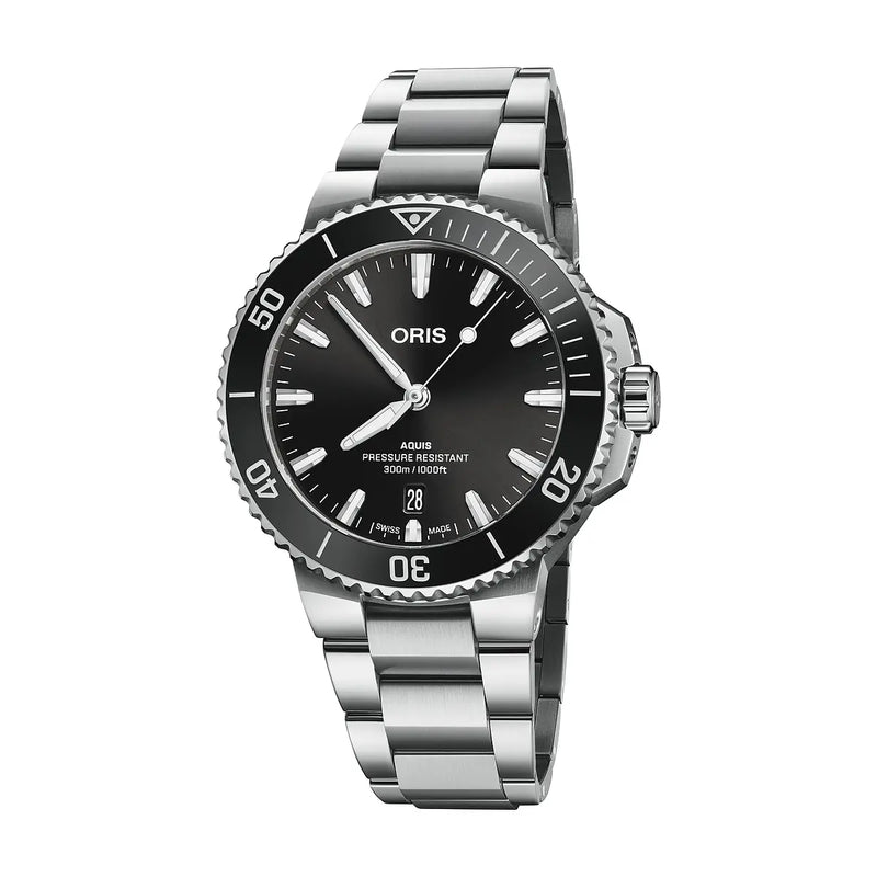 Orologio Oris Aquis Date Nero 01 733 7787 4154-07 8 22 04Peb