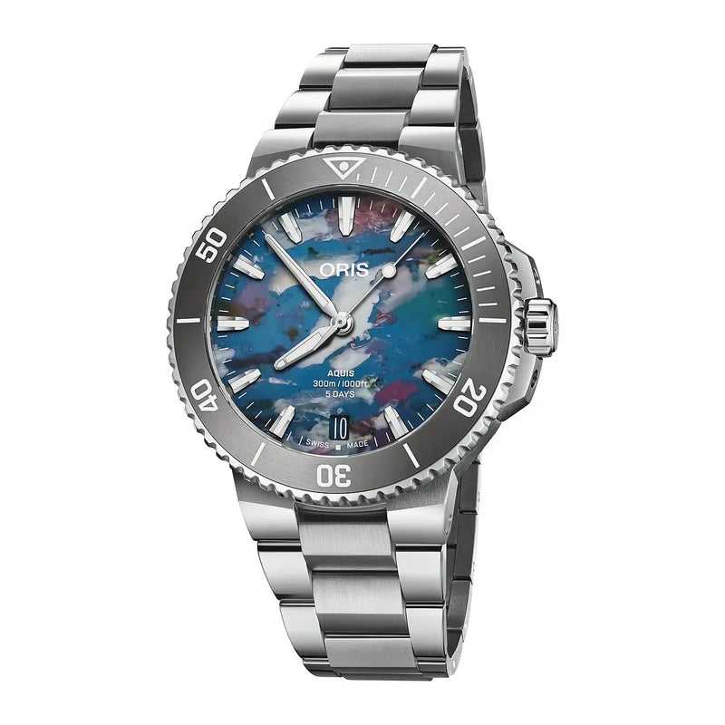 Orologio Oris Aquis Date Upcycle Multicolor 01 400 7790 4150-07 8 23 02Peb