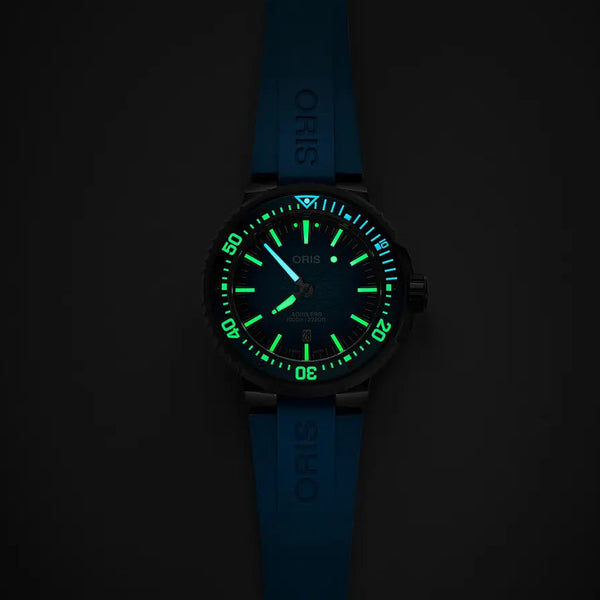 Orologio Oris Aquis Professionale Pro 1000 mt 01 733 7801 7255-Set luminova