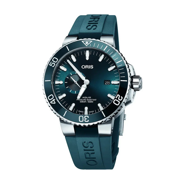 Orologio Oris Aquis Small Second Date Blu 01 743 7733 4155-07 4 24 69Eb