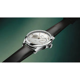 Oris Artelier Calibre 113 orologio da polso quadrante bianco cassa acciaio cinturino pelle nera calendario completo 01 113 7806 4051-07 5 22 96FC