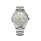 Oris Artelier Complication orologio quadrante bianco fasi lunari bracciale acciaio inossidabile 01 782 7811 4051-07 8 20 20