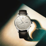 Oris Artelier Complication quadrante bianco con fasi lunari e cinturino pelle marrone scuro 01 782 7811 4051-07 6 20 17FC