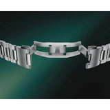 Oris Artelier Complication dettaglio chiusura deployante aperta bracciale acciaio con logo inciso 01 782 7811 4055-07 8 20 20