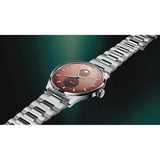 Oris Artelier Complication vista laterale cassa acciaio con corona firmata e bracciale integrato 01 782 7811 4056-07 8 20 20