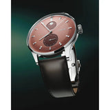 Oris Artelier Complication orologio quadrante marrone con fasi lunari, cassa acciaio e cinturino pelle marrone scuro 01 782 7811 4056-07 6 20 17FC