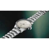 Oris Artelier Date orologio automatico quadrante bianco con bracciale acciaio inossidabile, indici a bastoni 01 733 7810 4051-07 8 20 20