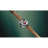 Oris Artelier Date vista fondello trasparente movimento automatico calibro 733 con rotore rosso 01 733 7810 4055-07 6 20 17FC