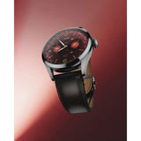 Oris Artelier Year of the Horse Limited Edition orologio quadrante rosso bordeaux cinturino pelle nera 01 113 7806 4088-Set