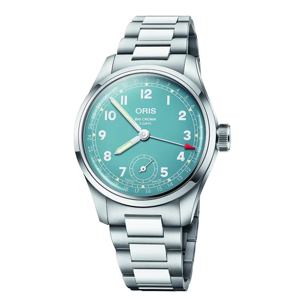 Orologio Oris Big Crown Pointer Date Blu 01 473 7786 4065-07 8 19 06