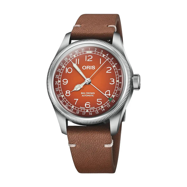 Orologio Oris Big Crown Pointer Date Cervo Volante Rosso 01 754 7785 4068-Set