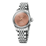 Oris Big Crown Pointer Date orologio donna quadrante rosa guilloché con bracciale acciaio inossidabile 01 534 7804 4052-07 8 14 02