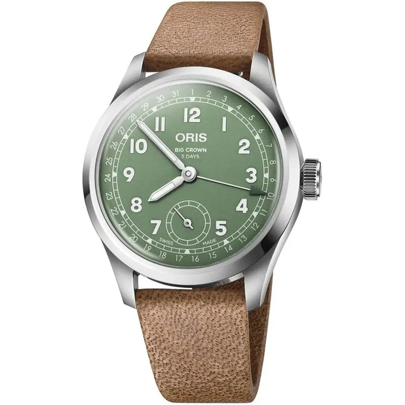 Oris Big Crown Pointer Date Verde 01 403 7799 4067-07 6 20 09Fc