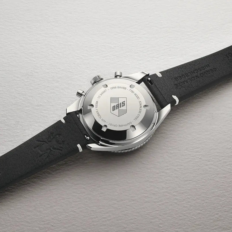 Fondello Oris Divers Sixty-Five Chronograph 01 771 7791 4051-07 6 20 01 cinturino cervo volante