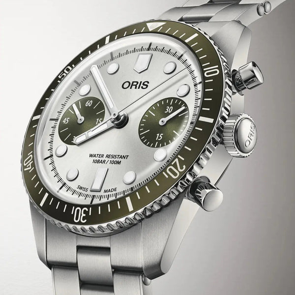 Oris Divers Sixty-Five Chronograph 01 771 7791 4051-07 8 20 18 lato