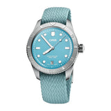 Orologio Donna Oris Divers Sixty-Five Cotton Candy Azzurro 01 733 7771 4055-07 3 19 02S
