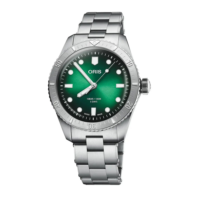 Orologio Oris Divers Sixty-Five Verde 01 400 7774 4057-07 8 19 18