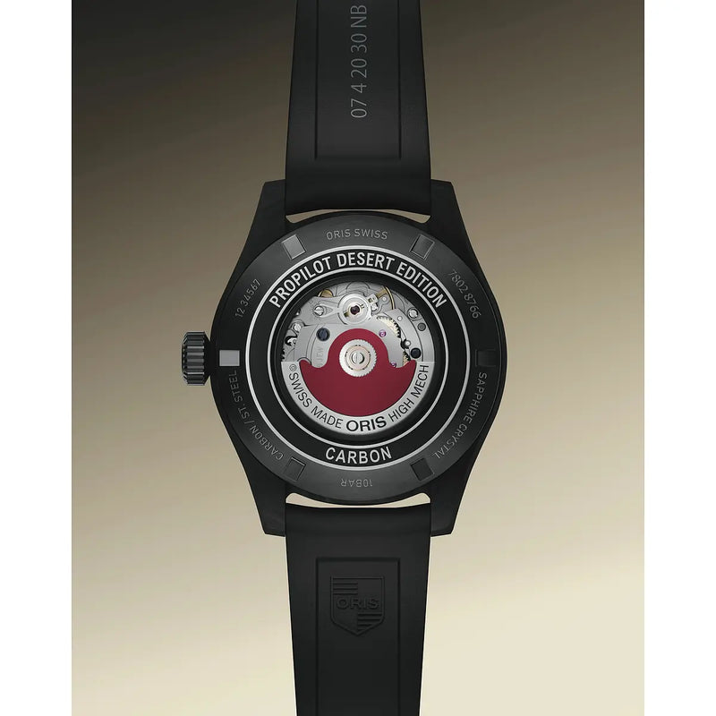 Orologio Oris Propilot Desert Edition 01 733 7802 8766-07 4 20 30GLC fondello