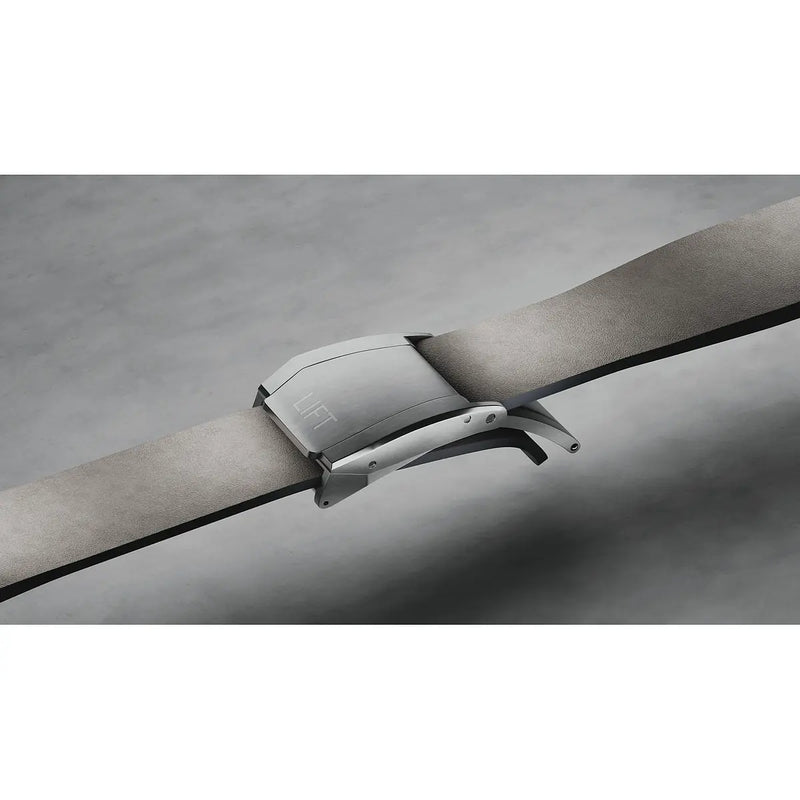 Orologio Oris Propilot Date Grigio Cinturino Pelle Grigio Chiusura Deployante Chiusa