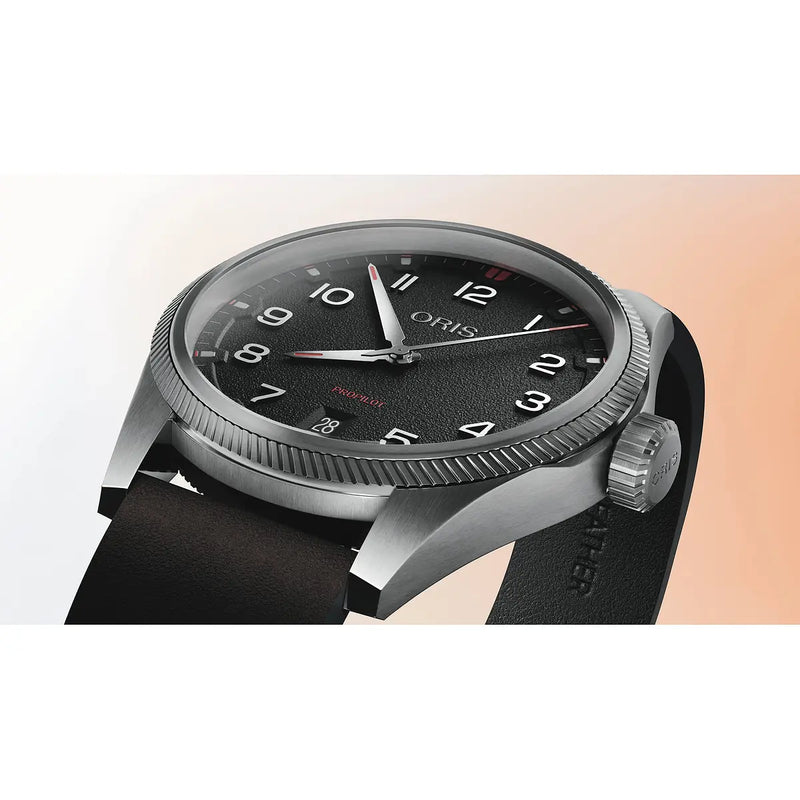 Oris Propilot Date Nero 01 733 7805 4164-07 6 20 14LC quadrante