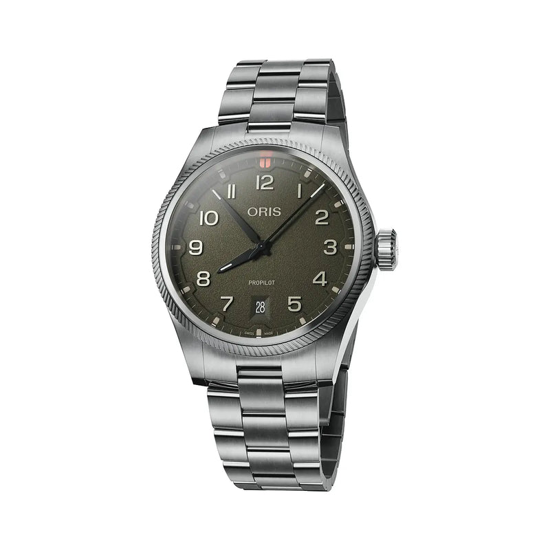 Orologio Oris Propilot Date Verde 01 733 7805 4167-07 8 20 04LC