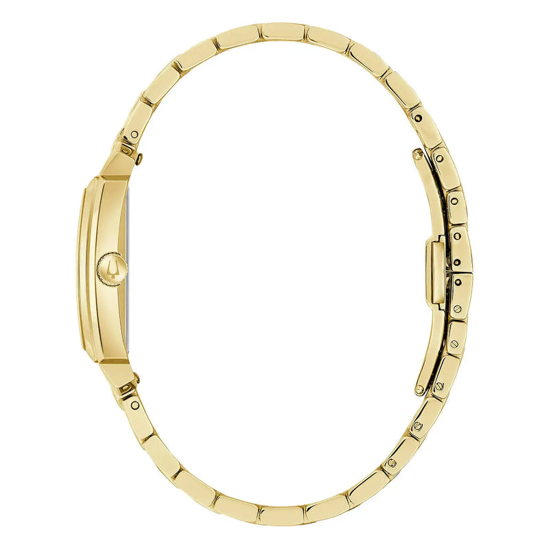 Orologio Bulova Sutton Dorato 97L186 lato