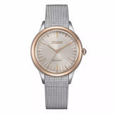 Orologio Donna Citizen Lady Arcly Champagne EM1156-80X