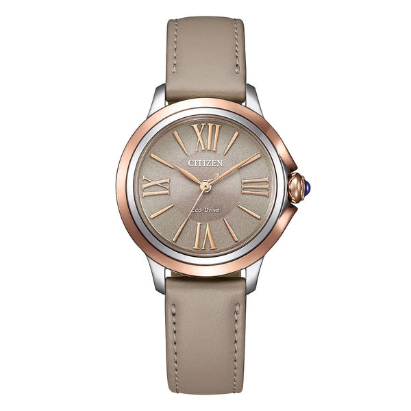 Orologio Orologio Citizen Lady Marrone EM1166-01Z