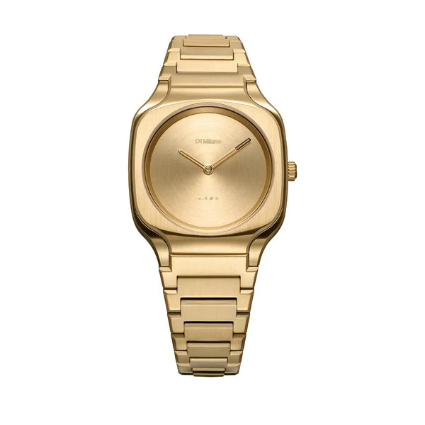 Orologio D1 Milano Square Disco Gold 32 mm