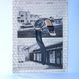 Orologio Maurice Lacroix 1975 Blu Automatic 36mm ambientato