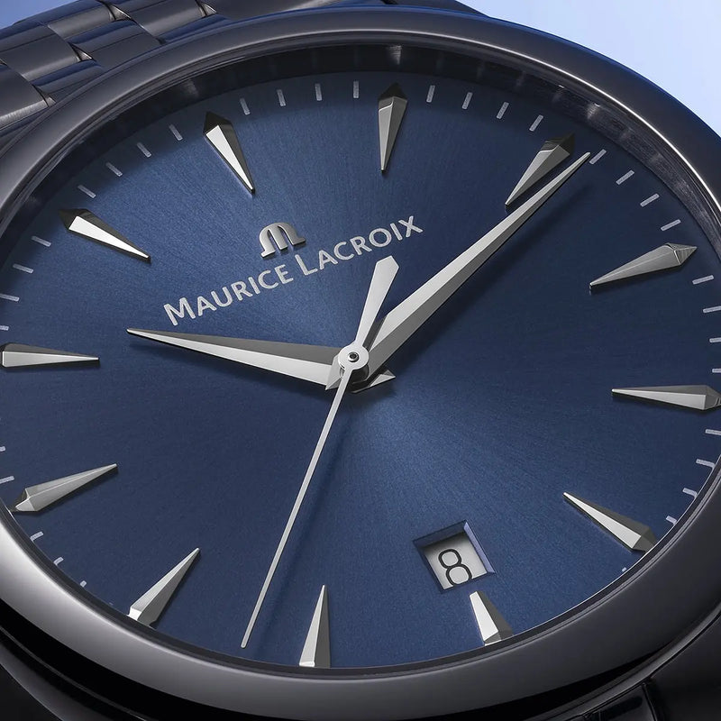 Orologio Maurice Lacroix 1975 Blu Quartz 39mm quadrante