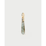 Pdpaola Ciondolo Icons Labradorite Large Drop in argento placcato oro 18kt con pietra labradorite a goccia CO01-788-U