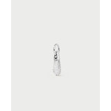 Pdpaola Ciondolo Icons Pavé Drop Silver in argento rodiato con zirconi cubici pavé, forma a goccia CO02-790-U