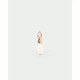 Pdpaola Ciondolo Icons Rock Crystal Drop in quarzo bianco traslucido con montatura placcata oro 18kt PE01-087-U