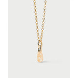 Pdpaola Ciondolo Icons Yellow Aventurine Drop dettaglio pendente avventurina gialla su catena oro 18kt CO01-792-U
