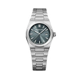 Raymond Weil A.R.T. Date orologio donna quadrante blu carbone soleil bracciale integrato acciaio inossidabile 30mm 1250-ST-56001