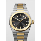 Raymond Weil A.R.T. Date dettaglio quadrante grafite con indici applicati luminosi e lunetta oro giallo PVD 1000-STP-20001