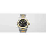 Raymond Weil A.R.T. Date vista frontale bracciale integrato bicolore acciaio e oro giallo con maglie a H 1000-STP-20001