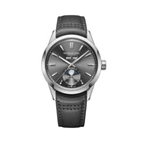 Raymond Weil Freelancer Complete Calendar quadrante grigio antracite fasi lunari cinturino pelle grigio automatico 2766-STC-60001