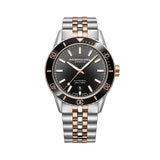 Raymond Weil Freelancer Diver orologio automatico quadrante nero sfumato bracciale bicolore acciaio e oro rosa 2775-S51-20051