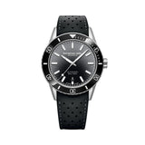 Raymond Weil Freelancer Diver automatico quadrante nero sfumato con cinturino gomma nera e lunetta ceramica nera 2775-SR1-20051