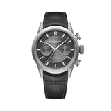 Raymond Weil Freelancer Flyback Chronograph quadrante grigio cassa acciaio PVD grigio cinturino pelle grigia 7783-TIC-60001