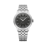 Raymond Weil Millesime Central Seconds quadrante antracite a settori, bracciale acciaio inossidabile automatico 2925-ST-60001