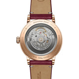 Raymond Weil Millesime Central Seconds fondello zaffiro movimento automatico RW4200 rotore a W cassa oro rosa 2925-PC5-45001