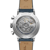 Raymond Weil Millesime Tri-Compax Chronograph fondello vetro zaffiro con movimento automatico RW 5030 visibile 7765-STC-50651