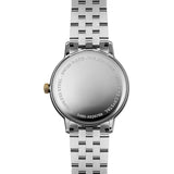 Raymond Weil Toccata Classic fondello acciaio inciso Swiss Made vetro zaffiro impermeabile 50m bracciale bicolore 5485-STP-00359