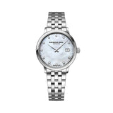 Raymond Weil Toccata Classic orologio donna quadrante madreperla bianca con diamanti, bracciale acciaio 5985-ST-97081